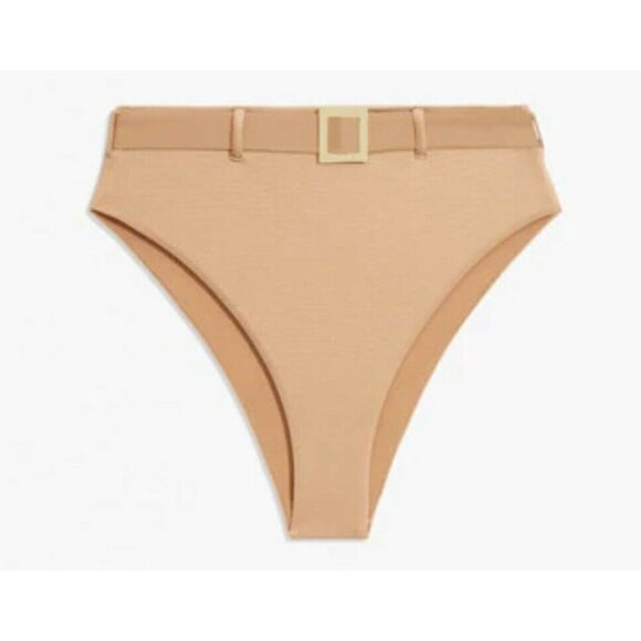 We Wore What Emily Belted Waist Bikini Bottom, Size XS - Picture 1 of 3